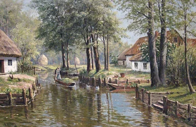 Blick in den Spreewald